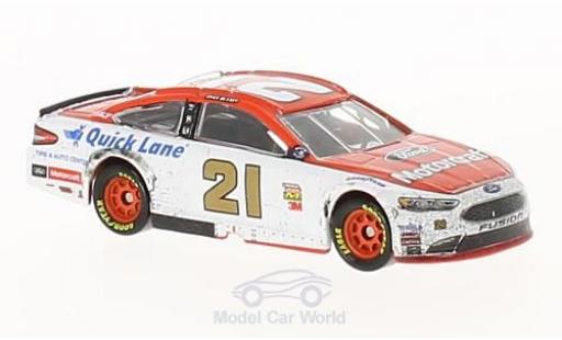 Diecast model cars Ford Fusion Nascar No.21 Wood 21 Brothers Motorcraft Pocono Win 2017 R.Blaney 1/64 Lionel Racing