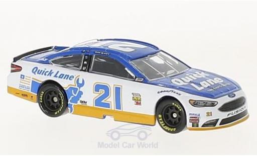 Diecast model cars Ford Fusion Nascar No.21 Wood 21brothers Quick Lane 2017 R.Blaney without Vitrine 1/64 Lionel Racing