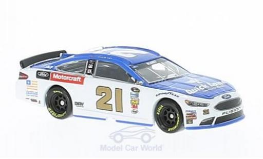Diecast model cars Ford Fusion Nascar No.21 Wood Brothers Quick Lane Tire & Auto 2016 R.Blaney without Vitrine 1/64 Lionel Racing