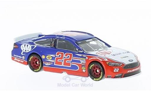 Diecast model cars Ford Fusion Nascar No.22 Team Penske AAA Insurance 2017 J.Logano without Vitrine 1/64 Lionel Racing