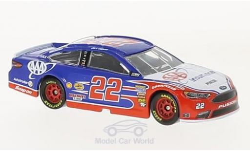 Diecast model cars Ford Fusion Nascar No.22 Team Penske AAA Insurance 2018 J.Logano without Vitrine 1/64 Lionel Racing