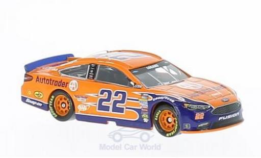 Diecast model cars Ford Fusion Nascar No.22 Team Penske Autotrader 2017 J.Logano without Vitrine 1/64 Lionel Racing