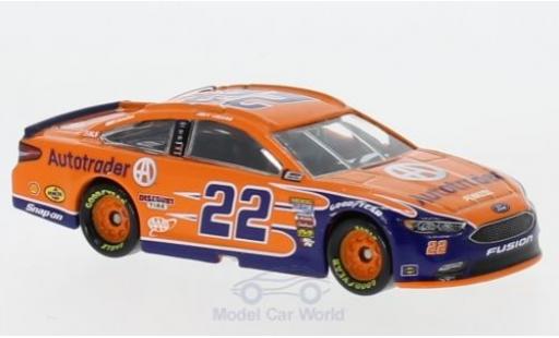 Diecast model cars Ford Fusion Nascar No.22 Team Penske Autotrader 2018 J.Logano 1/64 Lionel Racing
