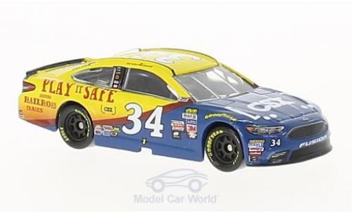 Diecast model cars Ford Fusion Nascar No.34 Front Row Motorsports CSX 2017 L.Cassill 1/64 Lionel Racing