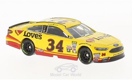 Diecast model cars Ford Fusion Nascar No.34 Front Row Motorsports Loves 2017 L.Cassill 1/64 Lionel Racing