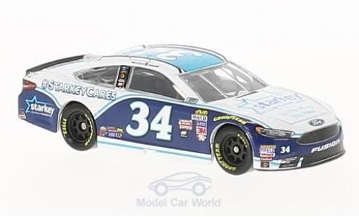 Diecast model cars Ford Fusion Nascar No.34 Front Row Motorsports Starkey Hearing Foudation 2017 L.Cassill 1/64 Lionel Racing