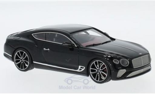 Diecast model cars Bentley Continental GT black 2018 1/43 Look Smart