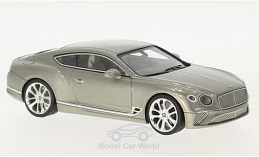 Diecast model cars Bentley Continental GT grey 2018 1/43 Look Smart