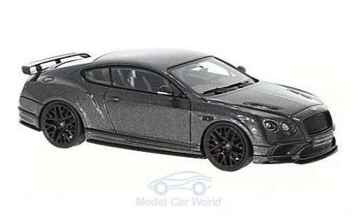 Diecast model cars Bentley Continental Supersports metallic grey 1/43 Look Smart
