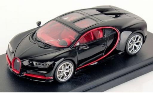 Diecast model cars Bugatti Chiron Sky View black/red 1/43 Look Smart