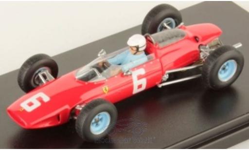 Diecast model cars Ferrari 156 F1 Sharknose No.6 Scuderia formula 1 GP Italien 1964 L.Scarfiotti 1/43 Look Smart