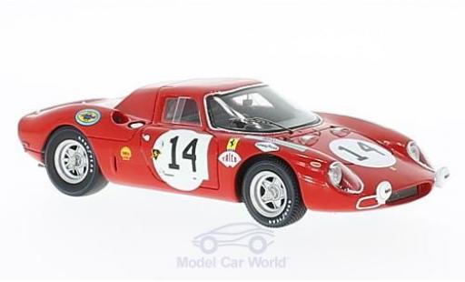 Diecast model cars Ferrari 250 LM RHD No.14 24h Le Mans 1968 M.Gregory/C.Kolb 1/43 Look Smart