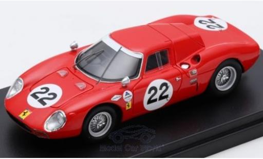 Diecast model cars Ferrari 250 LM RHD No.22 Scuderia 24h Daytona 1966 J.Rindt/B.Bondurant 1/43 Look Smart