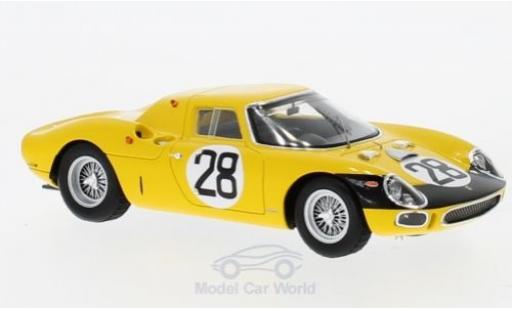 Diecast model cars Ferrari 250 LM RHD No.28 24h Le Mans 1966 G.Gosselin/E. de Keyn 1/43 Look Smart