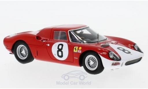 Diecast model cars Ferrari 250 LM RHD No.8 12h Reims 1964 J.Surtees/L.Bandini 1/43 Look Smart