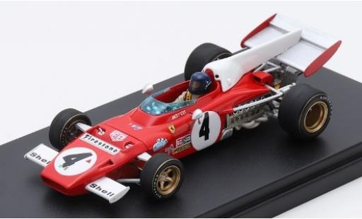 Diecast model cars Ferrari 312 B2 No.4 Scuderia formula 1 GP Germany 1972 J.Ickx 1/43 Look Smart