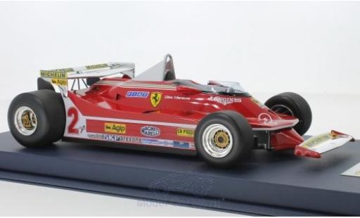 Diecast model cars Ferrari 312 P T5 No.2 formula 1 GP Monaco 1980 G.Villeneuve 1/18 Look Smart