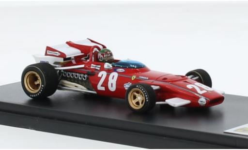 Diecast model cars Ferrari 312 B No.28 formula 1 GP Belgien 1970 1/43 Look Smart