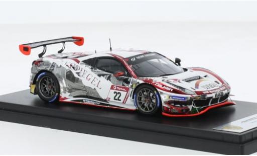 Diecast model cars Ferrari 488 GT3 EVO No.22 WTM Powered by Phoenix 24h N&Atilde;&frac14;rburgring 2021 1/43 Look Smart