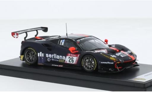 Diecast model cars Ferrari 488 GT3 EVO No.26 octane126 24h N&Atilde;&frac14;rburgring 2021 1/43 Look Smart