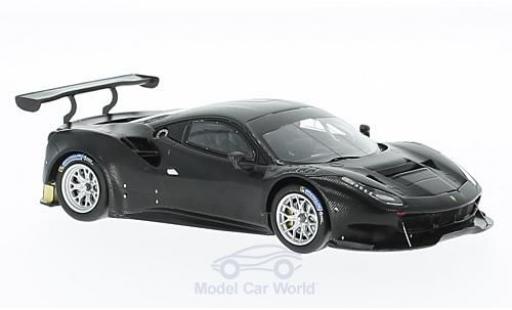 Diecast model cars Ferrari 488 GT3 black 1/43 Look Smart