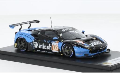 Diecast model cars Ferrari 488 GTE EVO No.100 Walkenhorst Motorsport 24h Le Mans 2023 1/43 Look Smart