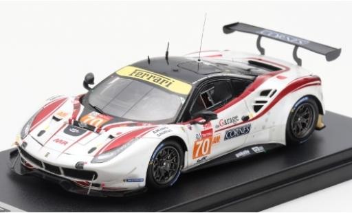Diecast model cars Ferrari 488 GTE No.70 MR Racing 24h Le Mans 2019 O.Beretta/E.Cheever/M. Ishikawa 1/43 Look Smart
