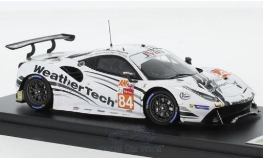 Diecast model cars Ferrari 488 GTE No.84 JMW Motorsport 24h Le Mans 2018 L.Griffin/C.MacNeil/J.Segal 1/43 Look Smart