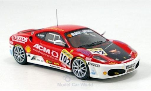Diecast model cars Ferrari F430 Challenge F 430 No.102 Modena Cars 2006 1/43 Look Smart