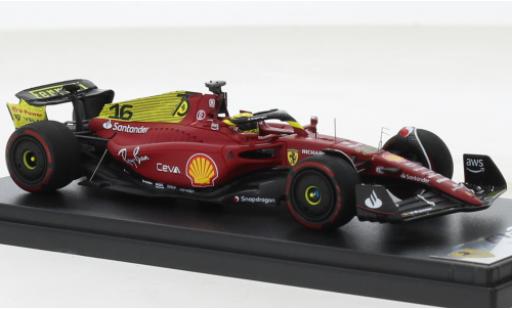 Diecast model cars Ferrari F1 F1-75 -75 No.16 Scuderia formula 1 GP Italien 2022 1/43 Look Smart