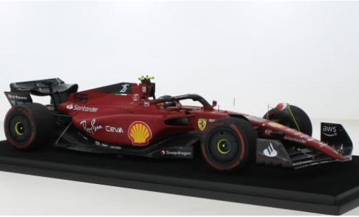 Diecast model cars Ferrari F1 F1-75 -75 No.55 Scuderia formula 1 GP Bahrain 2022 1/18 Look Smart