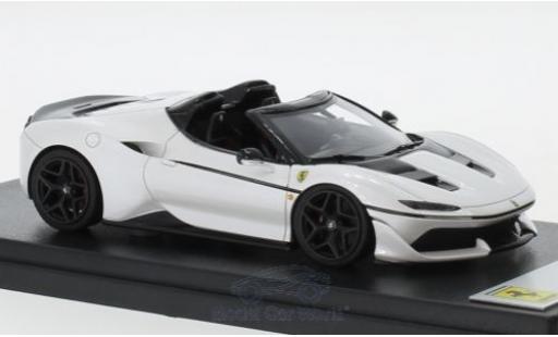 Diecast model cars Ferrari J50 Roadster metallic white 2016 1/43 Look Smart