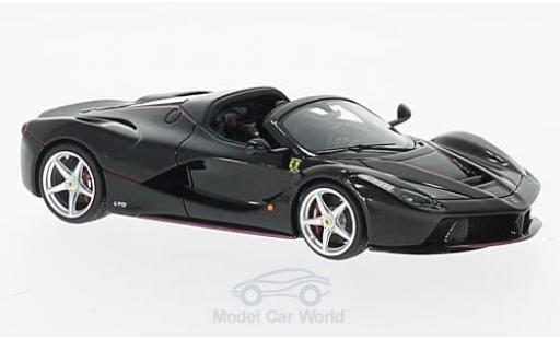 Diecast model cars Ferrari LaFerrari Aperta La black Paris Motorshow 2016 1/43 Look Smart