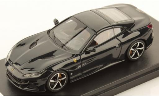 Diecast model cars Ferrari Portofino Cabriolet M blue 1/43 Look Smart