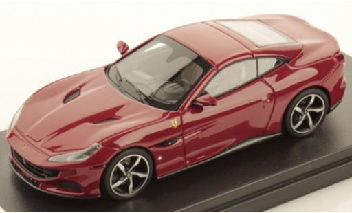 Diecast model cars Ferrari Portofino Cabriolet M red 1/43 Look Smart