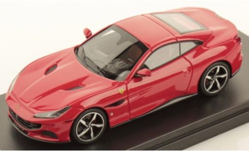 Diecast model cars Ferrari Portofino Cabriolet M red 1/43 Look Smart