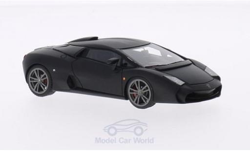 Diecast model cars Lamborghini 5-95 Base by Zagato matt-black 1/43 Look Smart