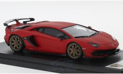 Diecast model cars Lamborghini Aventador J SVJ matt-rot 2018 1/43 Look Smart