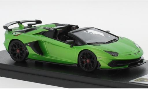 Diecast model cars Lamborghini Aventador SVJ Roadster green 1/43 Look Smart