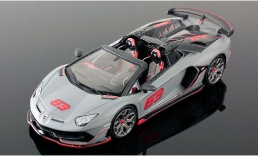 Diecast model cars Lamborghini Aventador SVJ Roadster No.63 1/43 Look Smart