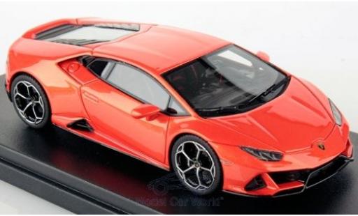 Diecast model cars Lamborghini Huracan Evo metallic orange 1/43 Look Smart