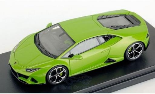 Diecast model cars Lamborghini Huracan Evo metallic green 2019 1/43 Look Smart