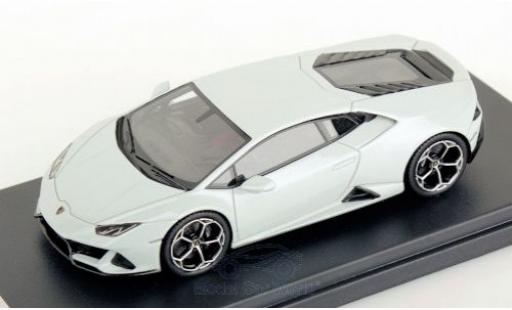 Diecast model cars Lamborghini Huracan Evo metallic white 2019 1/43 Look Smart