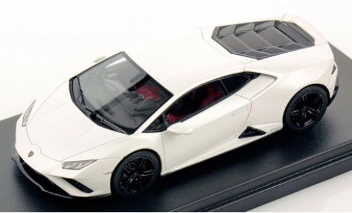 Diecast model cars Lamborghini Huracan Evo RWD matt-white 1/43 Look Smart