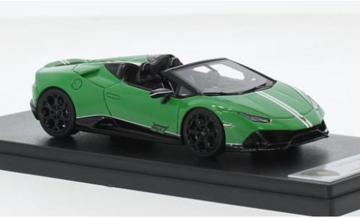 Diecast model cars Lamborghini Huracan Evo Spyder green 2022 1/43 Look Smart
