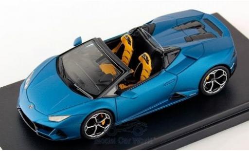 Diecast model cars Lamborghini Huracan Evo Spyder matt-blue 2019 1/43 Look Smart