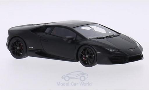 Diecast model cars Lamborghini Huracan Base LP 580-2 matt-black 2015 1/43 Look Smart