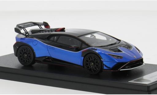 Diecast model cars Lamborghini Huracan Base STJ blue 1/43 Look Smart