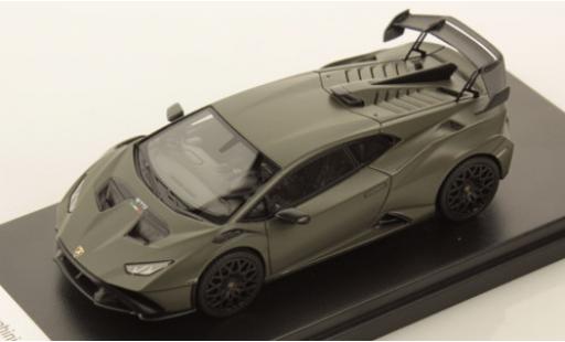 Diecast model cars Lamborghini Huracan STO matt-oliv 2021 1/43 Look Smart