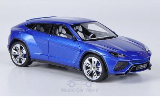 Diecast model cars Lamborghini Urus Concept metallic blue 2012 1/43 Look Smart
